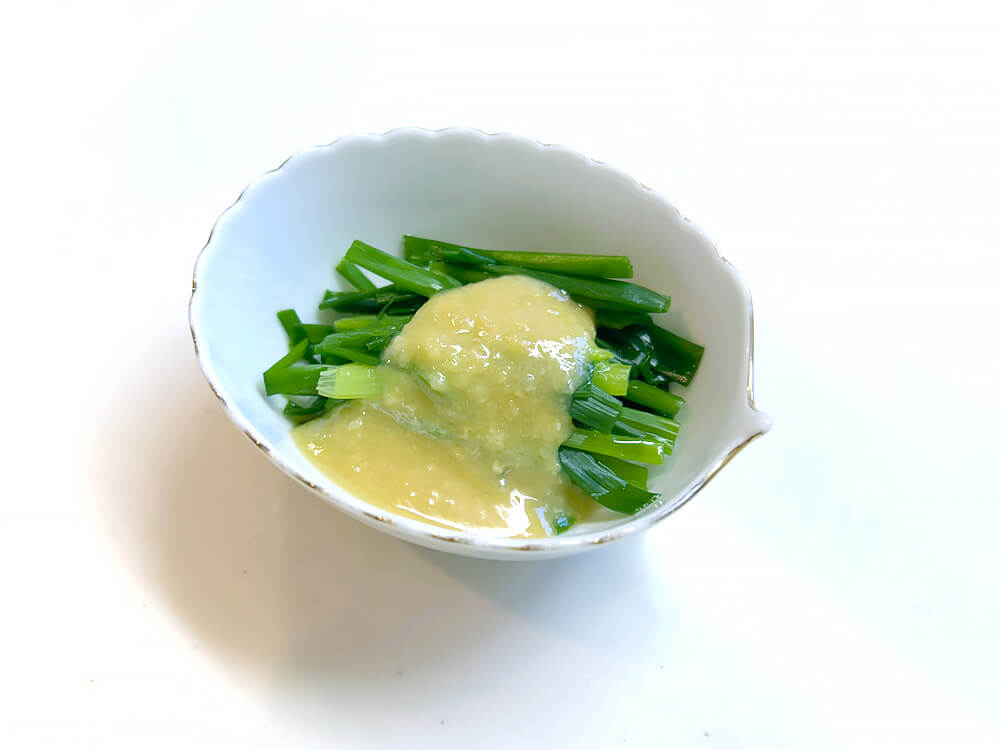 簡単！小ねぎのほろっと旨い酢味噌和え